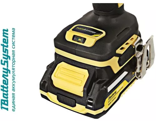 HCD2065BLC Дрель аккумуляторная б/щ Hanskonner 1BatterySystem HCD2065BLC Дрель аккумуляторная б/щ Hanskonner 1BatterySystem