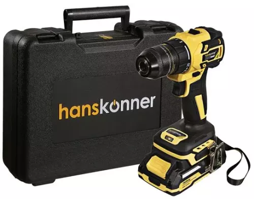HCD2065C Дрель аккумуляторная  б/щ Hanskonner 1BatterySystem