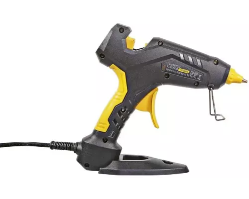 Пистолет клеевой 60 Вт, 2 сменных сопла, 4 стержня Hanskonner