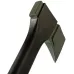 Топор-колун 870г, фиберглассовая рукоятка с TPE, PTFE покрытие, Hanskonner