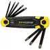 Набор ключей TORX, 8шт, T9-T40, S2, Hanskonner