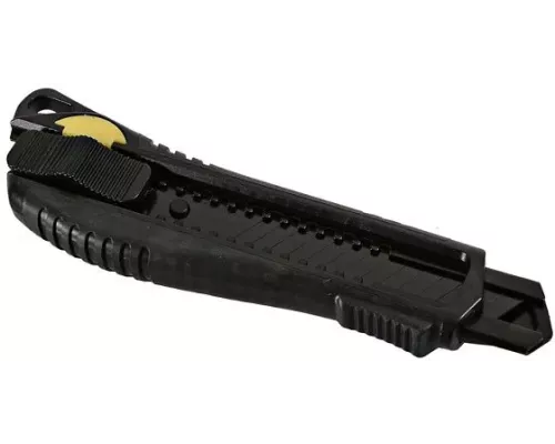 Нож 18мм, обрезиненный корпус, лезвие SK2 0.7мм, Hanskonner