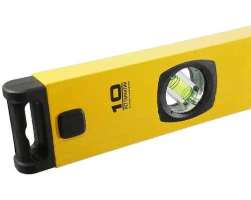 Уровень 800 мм, фрезеров., 3 глазка (1 зеркальн.), точн. 0.5мм/м, Hanskonner