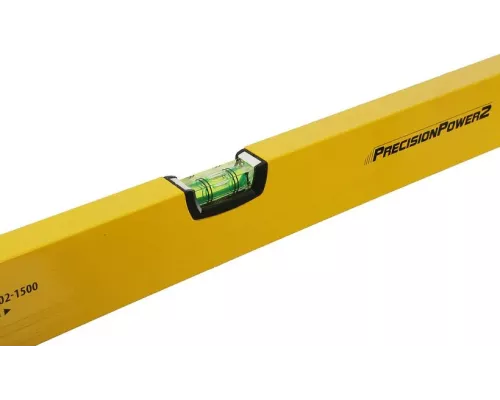 Уровень 1500 мм, фрезеров., 3 глазка (1 зеркальн.), точн. 0.5мм/м, Hanskonner