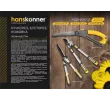 HK3012-05-04 Кусторез 570 мм, волнистое лезвие, храповый механ Hanskonner, 4603010119531