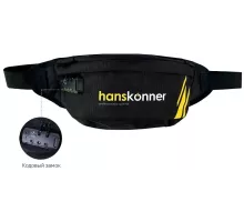 HKWB0002 Сумка поясная, 410x170x100мм, кодовый замок, Hanskonner, 4603010119456 (CN)