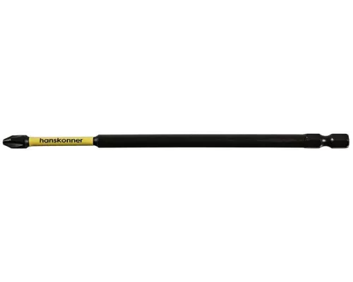 Бита PH2x150мм, ImpactPower, торсионная, 1шт, Hanskonner Бита PH2x150мм, ImpactPower, торсионная, 1шт, Hanskonner