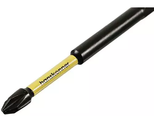 Бита PH2x90мм, ImpactPower, торсионная, 1шт, Hanskonner Бита PH2x90мм, ImpactPower, торсионная, 1шт, Hanskonner