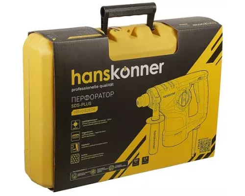 Перфоратор SDS Plus Hanskonner HRH0928DR Перфоратор SDS Plus Hanskonner HRH0928DR