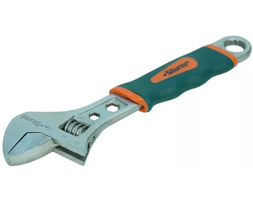 Разводной ключ, 200 мм, никелированный, Sturm!