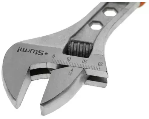 Разводной ключ, 250 мм, никелированный, Sturm!