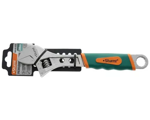 Разводной ключ, 250 мм, никелированный, Sturm!