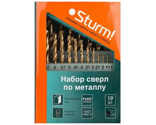 Набор сверл Sturm! 1055-03-SS3