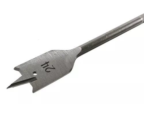 Сверло перовое по дереву, 24мм, шестигранный хвостовик, Sturm!