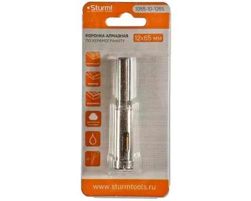 Коронки алмазные Sturm! 1055-10-1265