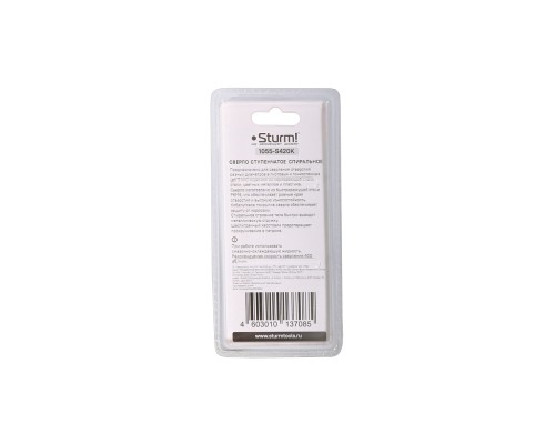 Сверло ступенчатое по металлу 4-20мм шаг 2мм Р6М5+COBALT спираль Sturm!