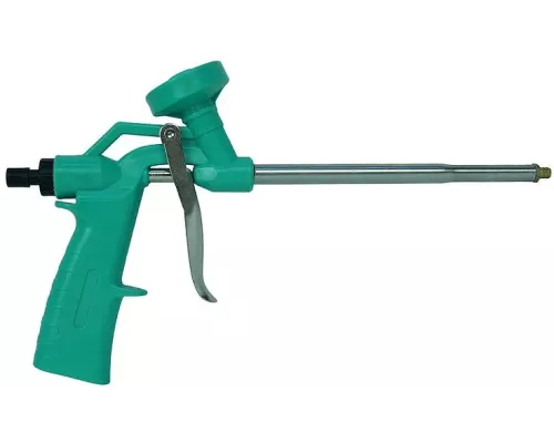 Пистолет для пены, пласт. корпус, разборный адаптер, железный курок, Sturm!