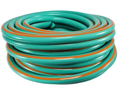 Шланг поливочный армированный, эластичный, 3х слойный, 3/4