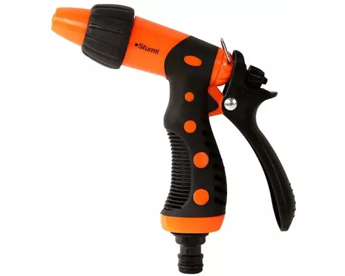 Пистолет для полива 3 режима, пластиковый корпус Sturm!