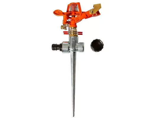 Разбрызгиватель импульсный, латунный, цинк корпус, штуцер 1/2