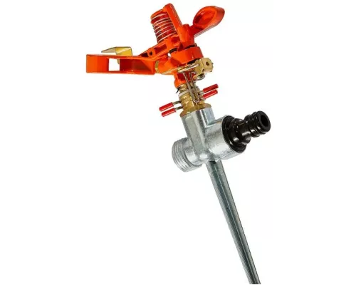 Разбрызгиватель импульсный, латунный, цинк корпус, штуцер 1/2