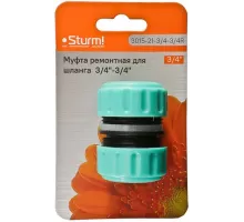 Муфта ремонтная (соединительная) для шланга 3/4"-3/4" Sturm!