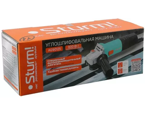 Болгарка (УШМ) Sturm! AG90125