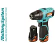 Аккумуляторный шуруповерт CD1240C BatterySystem12V