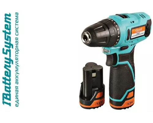 Аккумуляторный шуруповерт CD1240C BatterySystem12V