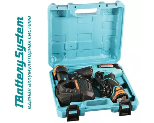 Аккумуляторный шуруповерт CD1240C BatterySystem12V