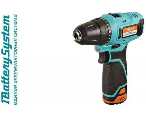 Аккумуляторный шуруповерт CD1240C BatterySystem12V