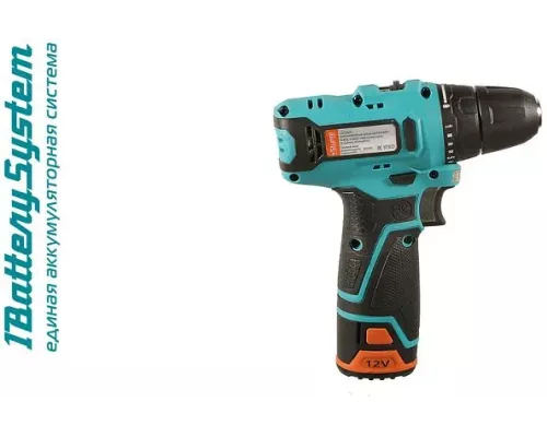 Аккумуляторный шуруповерт CD1240C BatterySystem12V