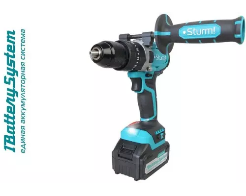 Аккумуляторный шуруповерт Sturm! CD2080I 1BatterySystem