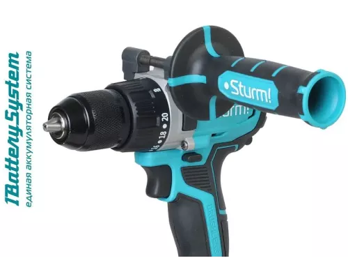 Аккумуляторный шуруповерт Sturm! CD2080I 1BatterySystem