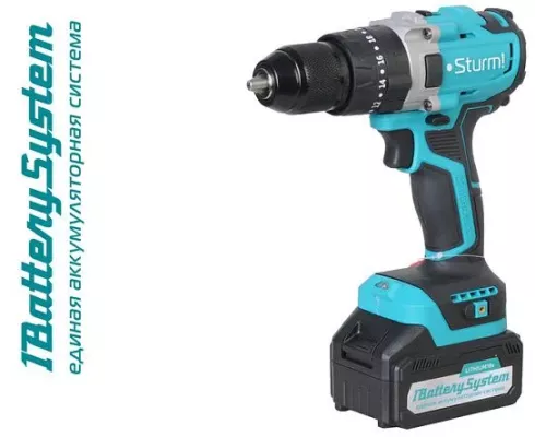 Аккумуляторный шуруповерт Sturm! CD2080I 1BatterySystem
