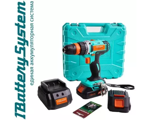 Аккумуляторный шуруповерт Sturm! CD3618T 1BatterySystem