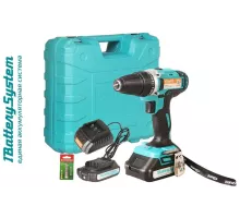 CD3620 Дрель аккумуляторная Sturm!, 20В, 1BatterySystem, 32Нм, конусный патрон, 2х2.0Ач, кейс, 4603010098430(CN)