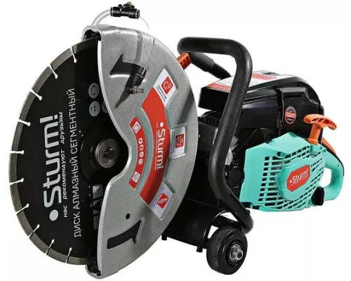 Бензорез Sturm! CG5835 2,6кВт/3,5л.с, двигатель 58см3, диск 350мм, карбюратор WALBRO