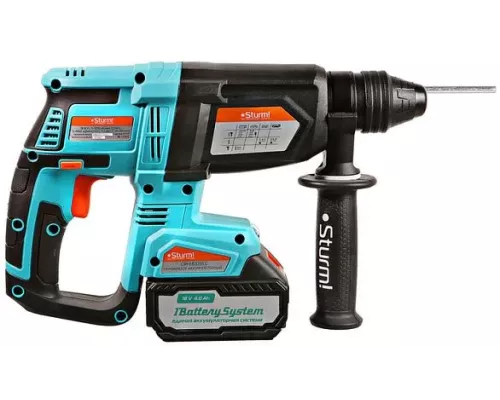 Аккумуляторный перфоратор Sturm! CRH1832BLC 1BatterySystem