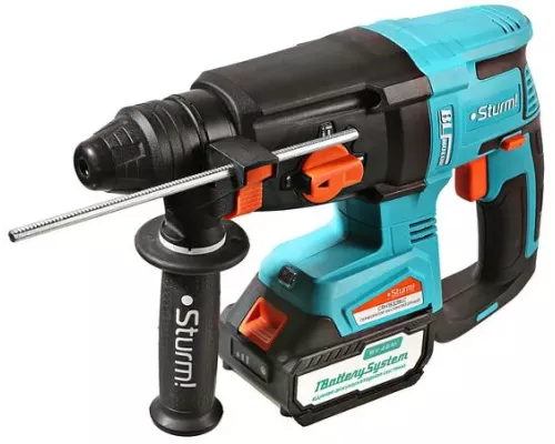 Аккумуляторный перфоратор Sturm! CRH1832BLC 1BatterySystem