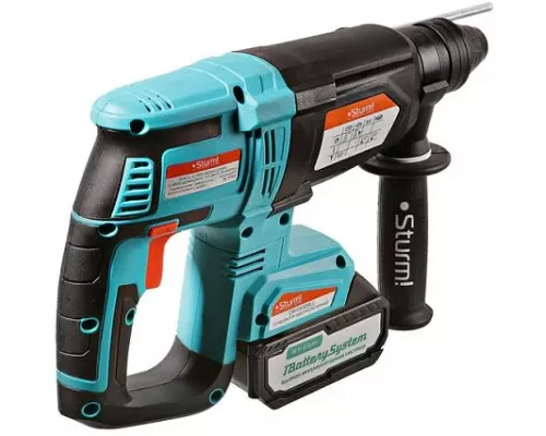 Аккумуляторный перфоратор Sturm! CRH1832BLC 1BatterySystem