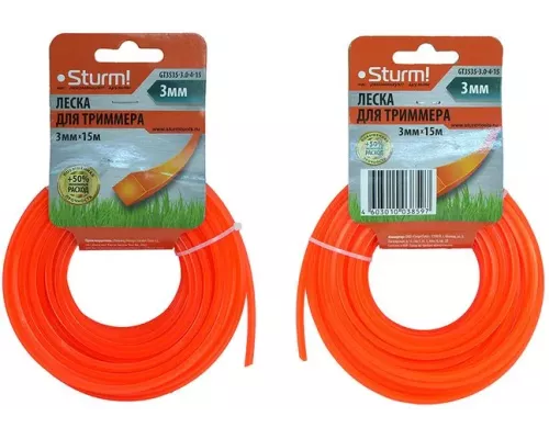 Леска для триммера Sturm! GT3535-3.0-4-15