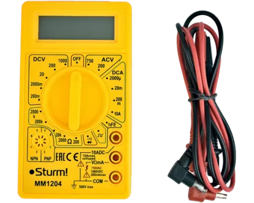Мультиметр цифровой, Sturm!