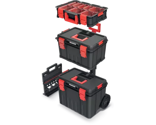 Набор ящиков для инструментов Kistenberg Modular Solution Set, черный Набор ящиков для инструментов Kistenberg Modular Solution Set, черный