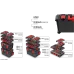 ОРГАНАЙЗЕР ДЛЯ ИНСТРУМЕНТОВ X BLOCK BRIDGE KXBB5540S
