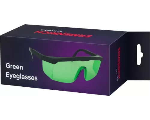 Очки лазерные Ermenrich Verk GG30, зеленые