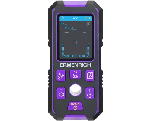 Детектор скрытой проводки Ermenrich Ping SM70 Детектор скрытой проводки Ermenrich Ping SM70