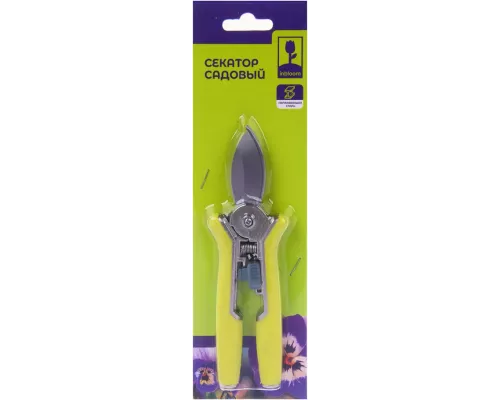 INBLOOM Секатор садовый, 15см, нерж. сталь, оцинк.покрытие, TPR