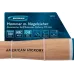 Молоток-гвоздодер, 380 г, угол 75, магнит, обрезиненная рукоятка AMERICAN HICKORY // GROSS