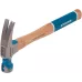 Молоток-гвоздодер,560 г, угол 75, магнит, обрезиненная рукоятка AMERICAN HICKORY // GROSS